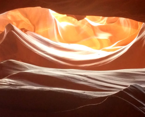 Antelope Canyon duecentosessanta metri di meringa al cioccolato